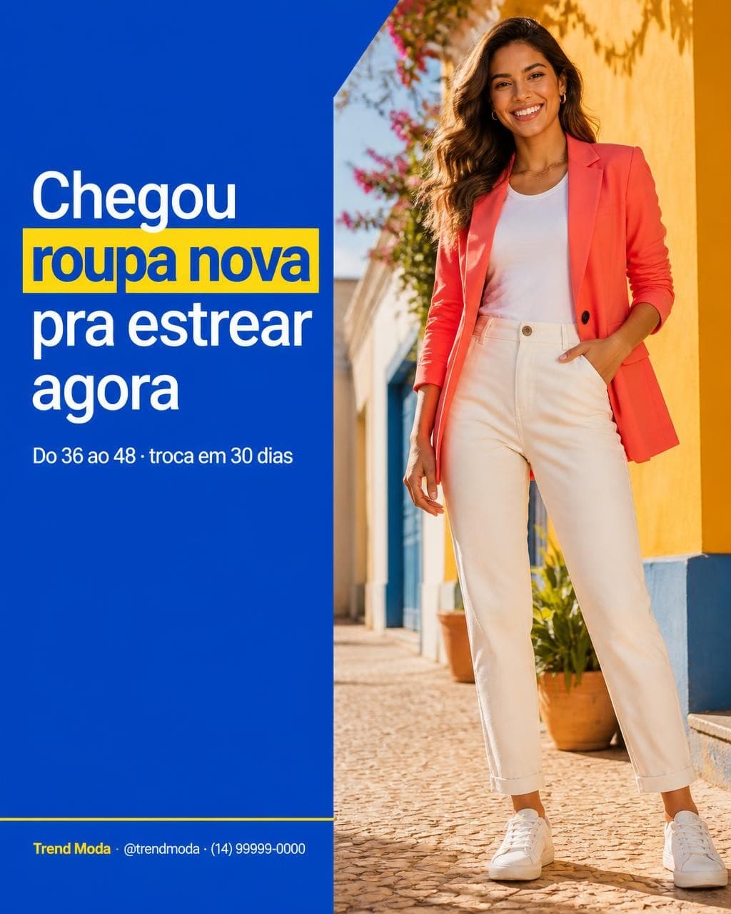 Post criado no app, pronto pra publicar